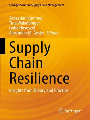 cover image of Supply Chain Resilience